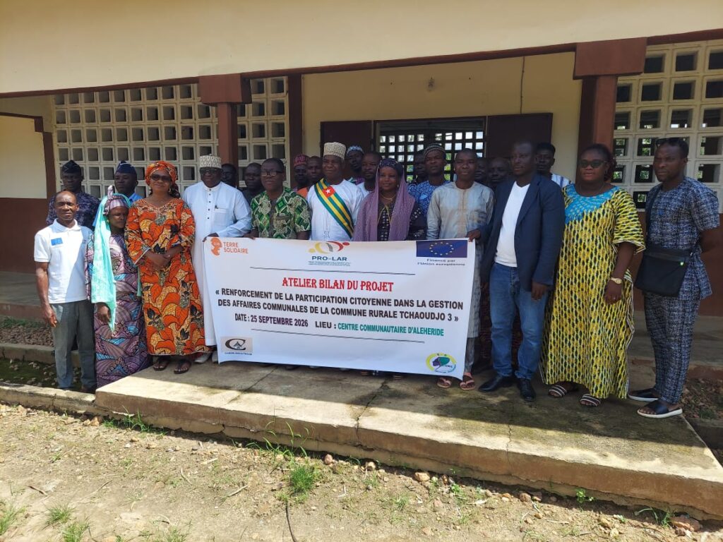 ALEHERIDE – ATELIER BILAN DU PROJET DE « RENFORCEMENT DE LA PARTICIPATION CITOYENNE DANS LA GESTION DES AFFAIRES COMMUNALES DE LA COMMUNE TCHAOUDJO 3 » — photo complémentaire 1