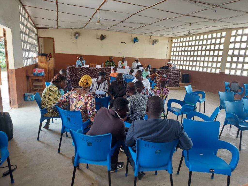 ALEHERIDE – ATELIER BILAN DU PROJET DE « RENFORCEMENT DE LA PARTICIPATION CITOYENNE DANS LA GESTION DES AFFAIRES COMMUNALES DE LA COMMUNE TCHAOUDJO 3 » — photo complémentaire 2