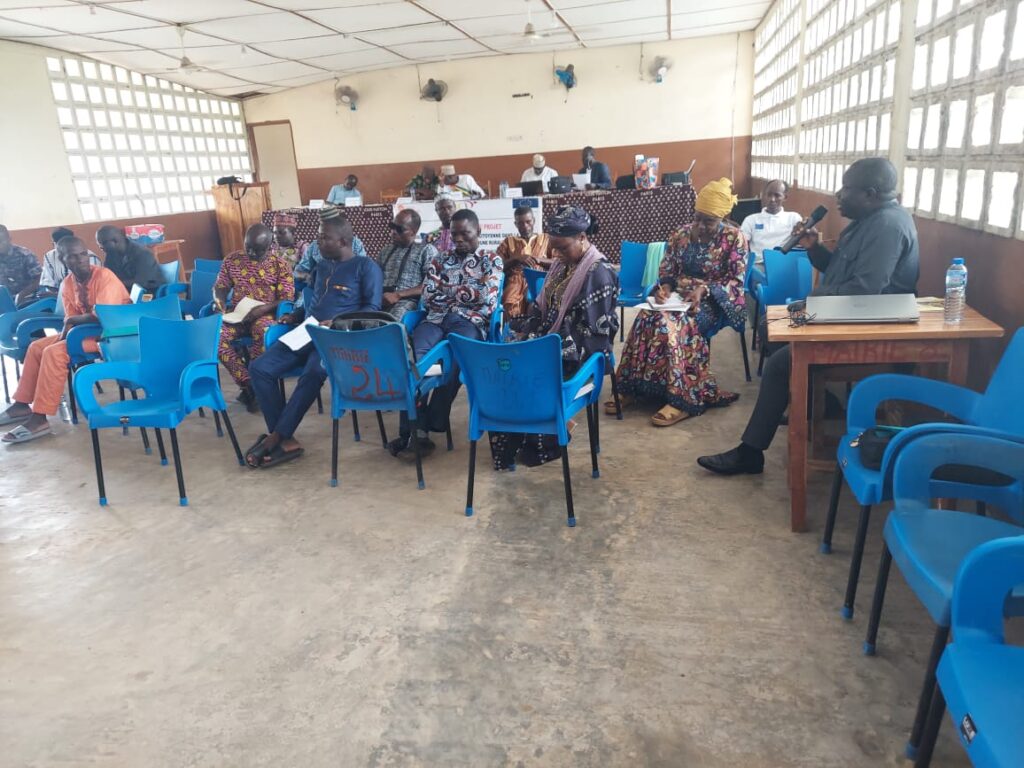 ALEHERIDE – ATELIER BILAN DU PROJET DE « RENFORCEMENT DE LA PARTICIPATION CITOYENNE DANS LA GESTION DES AFFAIRES COMMUNALES DE LA COMMUNE TCHAOUDJO 3 » — photo complémentaire 6